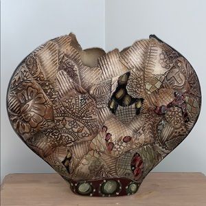 Original Markiewicz Ceramic Sculptured Vase